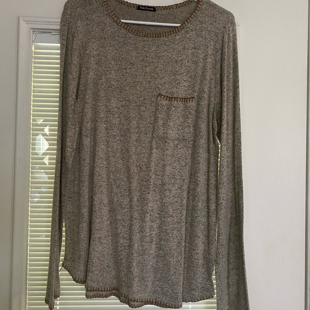 Pink Clover sweater